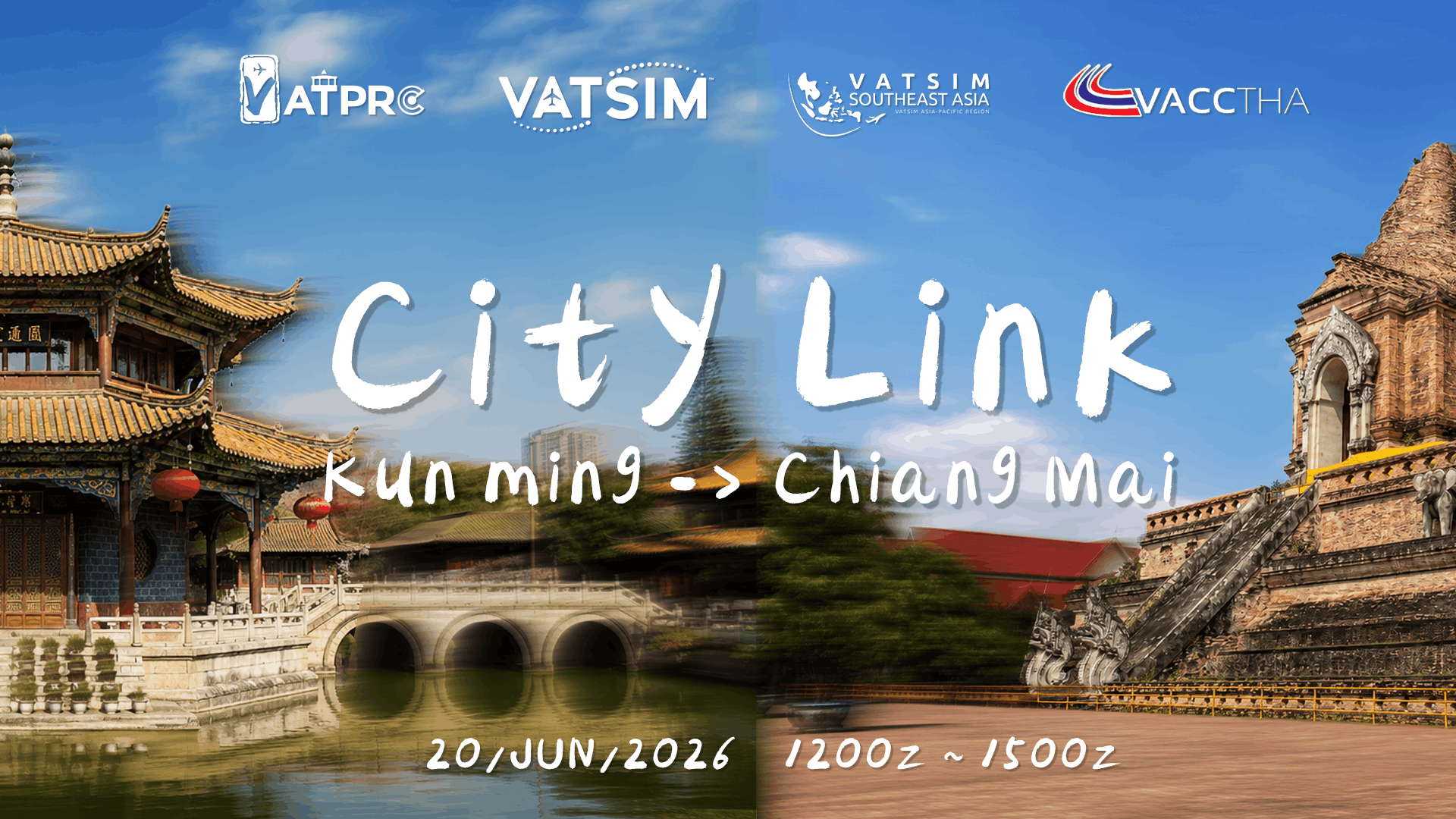 Kunming-Chiang Mai City Link Banner